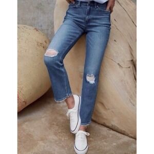 AYR Jeans The Yes Yes Yes 26 straight leg raw hem classic casual mininalist